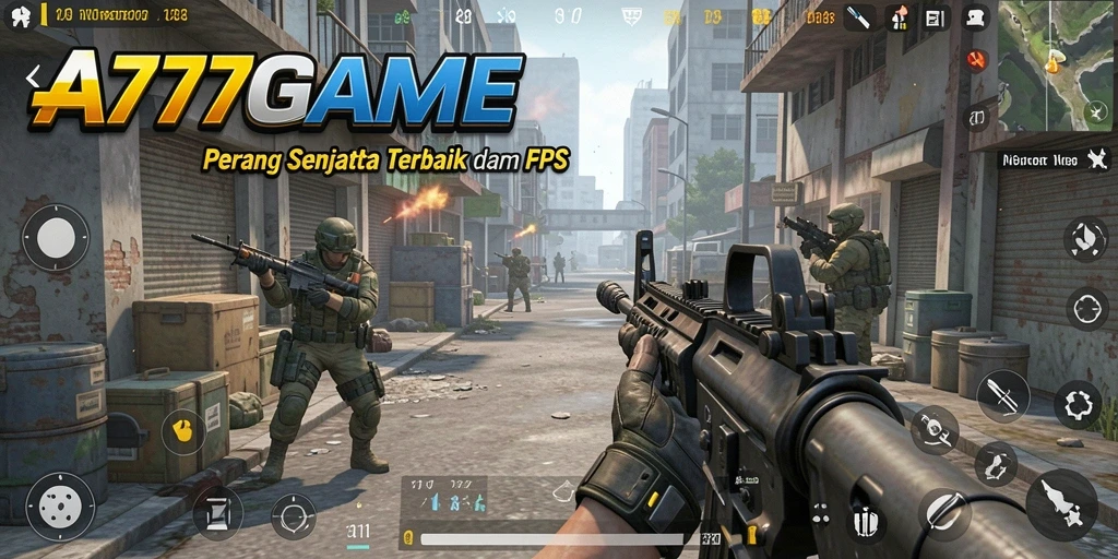 Aksi seru dalam game FPS A777GAME dengan grafis memukau.
