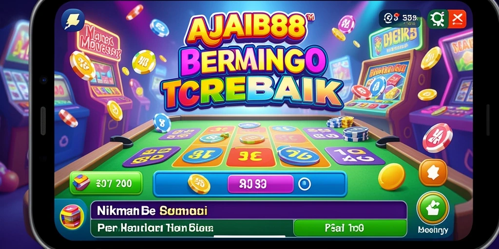 Tampilan gameplay AJAIB88 yang seru dan menegangkan saat bermain Bingo.