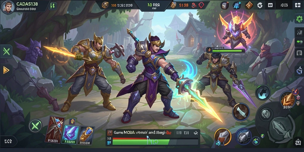 Tampilan gameplay seru dari CADAS138 yang penuh strategi.