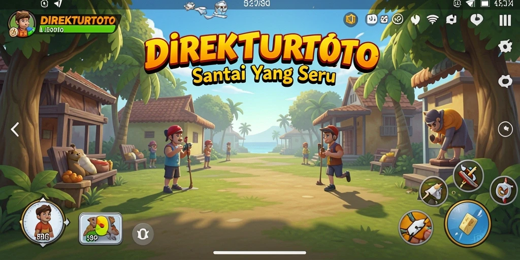 Tampilan gameplay seru dan menghibur dari DIREKTURTOTO.
