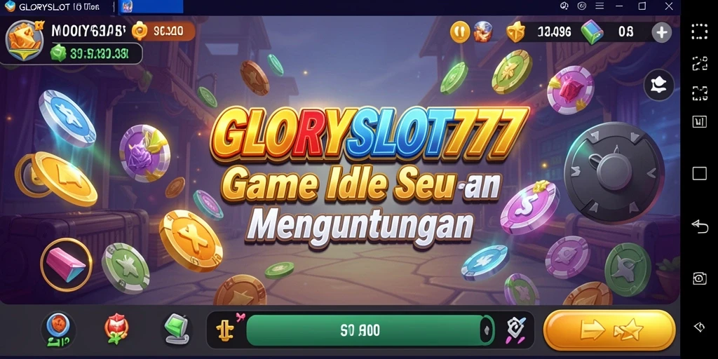 Tampilan gameplay GLORYSLOT777 yang menarik dan interaktif.