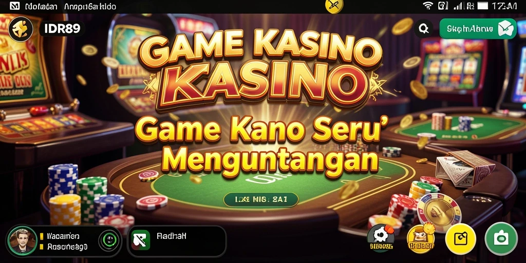 Screenshot dari gameplay seru dalam IDR89, menampilkan aksi Kasino yang mendebarkan.
