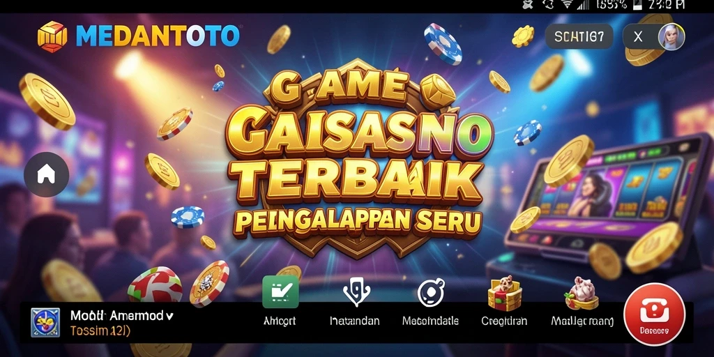 Tampilan screenshot <strong>MEDANTOTO</strong> menampilkan keseruan gameplay Kasino yang mendebarkan.