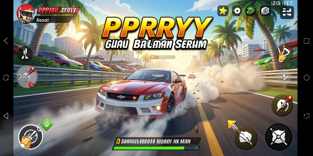 Gameplay seru dalam balapan PPRRYY yang menegangkan