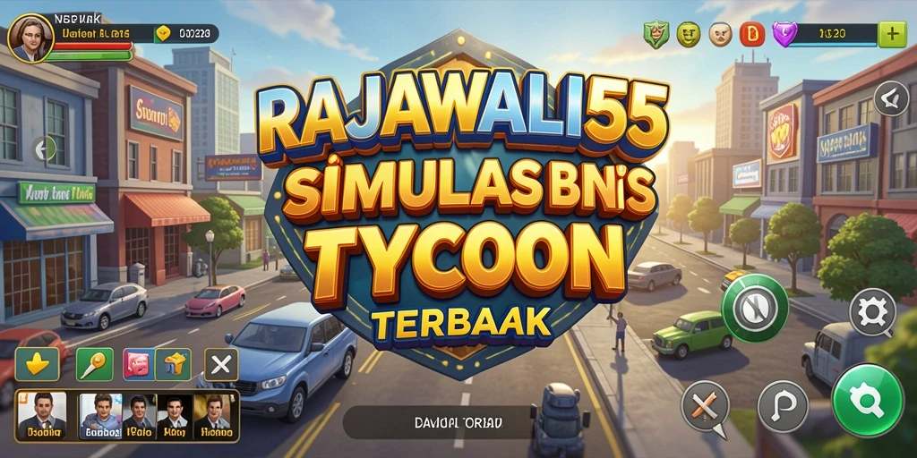Tampilan gameplay menegangkan dalam RAJAWALI55.