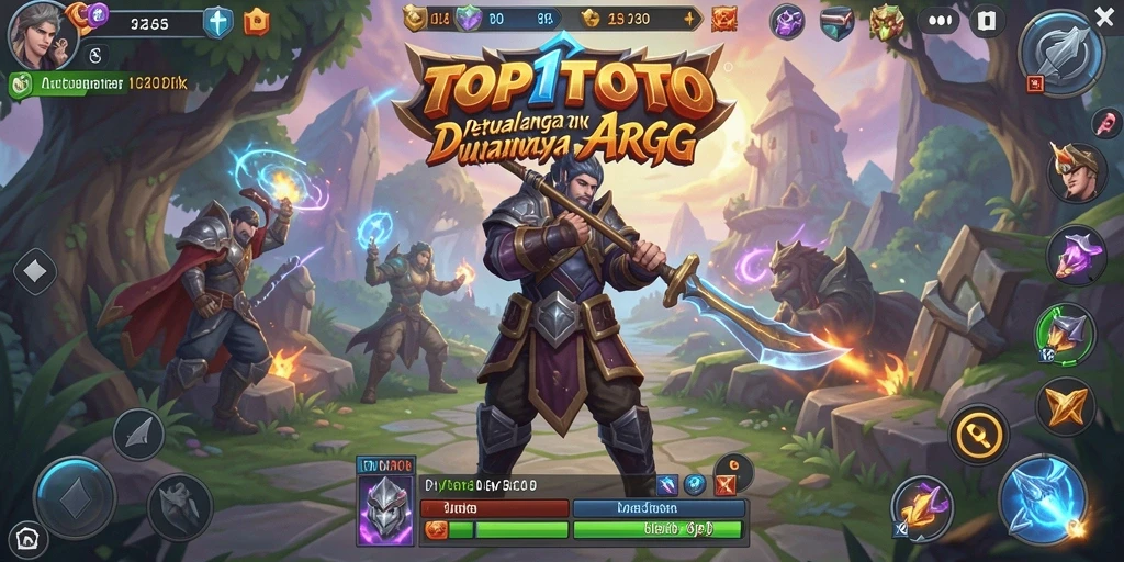 Gameplay menarik dengan aksi pertarungan yang seru di TOP1TOTO.
